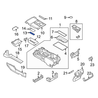 Ford OE - Center Console Mat
