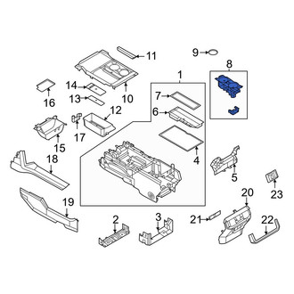 Ford OE - Front Console Cup Holder