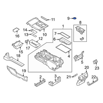 Ford OE - Front Console Cup Holder