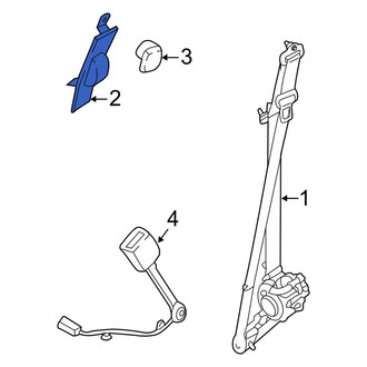 Ford OE - Front Seat Belt Height Adjuster