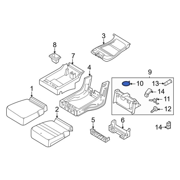 Seat Armrest Cup Holder