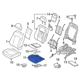 Ford OE - Front Left Seat Cushion Foam