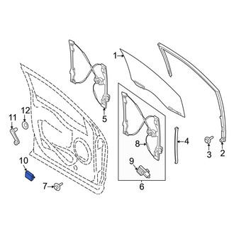 Ford OE - Front Right Door Control Module