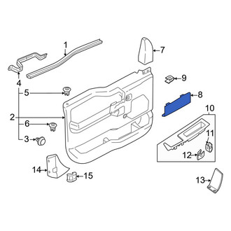 Ford OE - Front Left Door Panel Handle Cover