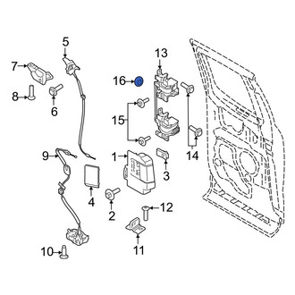 Ford OE - Left Door Hinge Cap