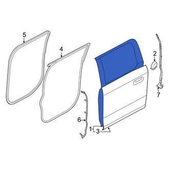Ford OE - Rear Left Door Shell