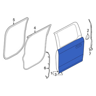 Ford OE - Rear Right Outer Door Outer Panel