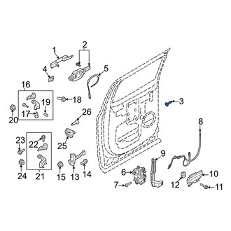 Ford OE - Door Latch Screw