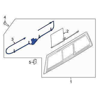 Ford OE - Front Left Window Motor