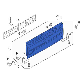 Ford OE - Rear Tailgate