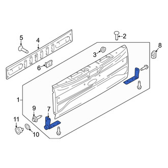 Ford OE - Rear Right Tailgate Hinge
