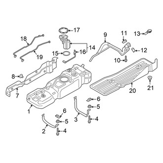 Ford OE - Fuel System Components (3.0L)