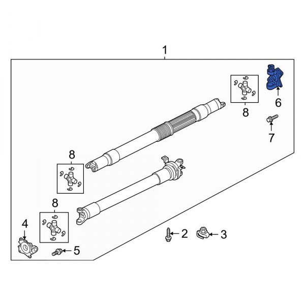 Drive Shaft Flange Yoke