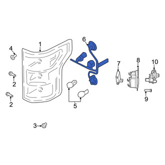Ford OE - Rear Tail Light Wiring Harness
