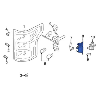 Ford OE - Left Blind Spot Detection System Warning Sensor Bracket