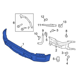 Ford OE - Front Bumper Face Bar