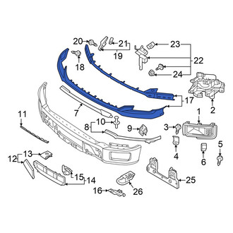 Ford OE - Front Bumper Trim