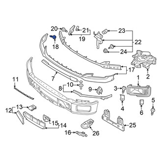 Ford OE - Stone Deflector Screw