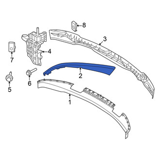 Ford OE - Front Left Lower Bumper Trim