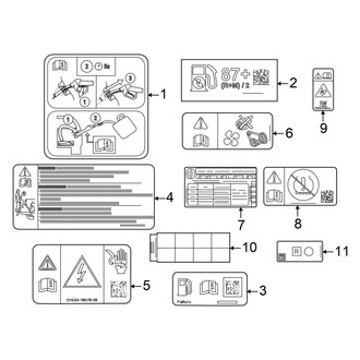 Ford OE - Information Labels - Labels (Raptor)