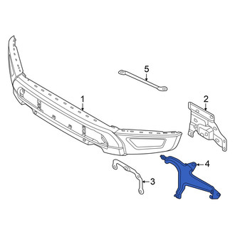 Ford OE - Front Right Outer Bumper Face Bar Bracket