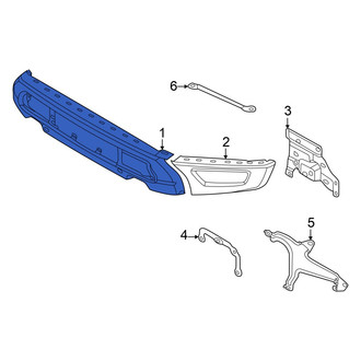 Ford OE - Front Bumper Face Bar