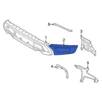 Ford OE - Front Right Bumper Extension