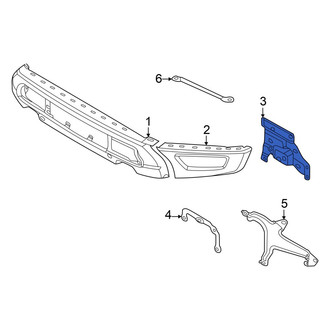 Ford OE - Front Left Bumper Face Bar Mount