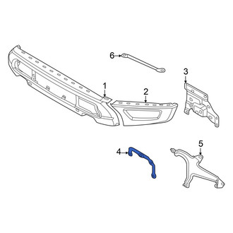 Ford OE - Front Right Inner Bumper Face Bar Bracket
