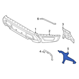 Ford OE - Front Right Outer Bumper Face Bar Bracket
