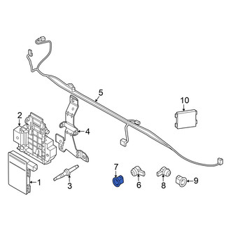 Ford OE - Front Right Inner Parking Aid Sensor Housing