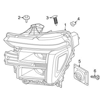 2025 Ford F-150 Custom & Factory Headlights | CARiD