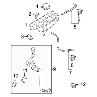 Ford OE - Cooling - Coolant Reservoir (Raptor 3.5L)