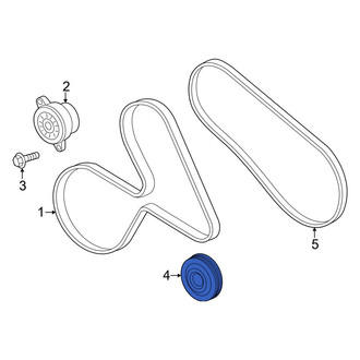Ford OE - Accessory Drive Belt Idler Pulley