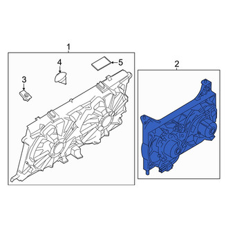 Ford OE - Engine Cooling Fan Assembly