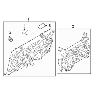Ford OE - Cooling Fan (5.2L)