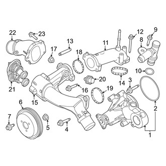 Ford OE - Cooling - Water Pump (5.2L)