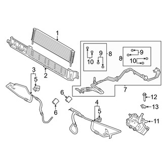 Ford OE - Cooling - Trans Oil Cooler (5.2L)