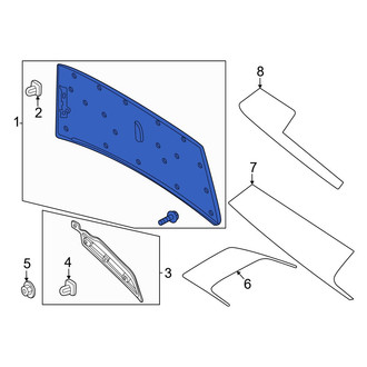 Ford OE - Front Hood Scoop