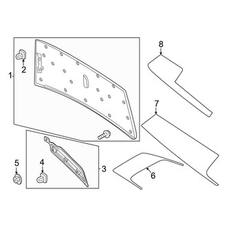 Ford OE - Hood - Exterior Trim