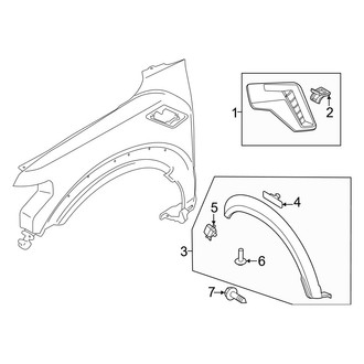 Ford OE - Fender - Exterior Trim (Raptor)