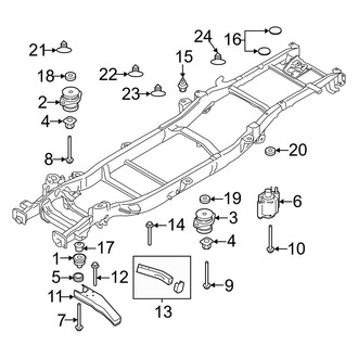 Ford OE - Frame - Body Mounting (Raptor)