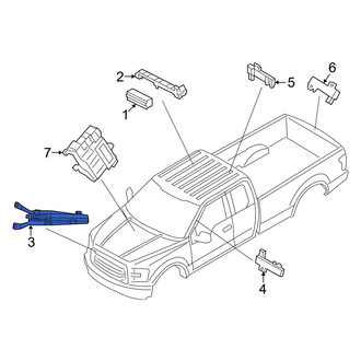Ford OE - Front Keyless Entry Antenna