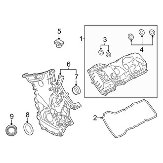Ford OE - Engine - Valve & Timing Covers (Raptor 3.5L)