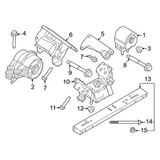 Ford OE - Engine & Transmission Mounting (5.2L)