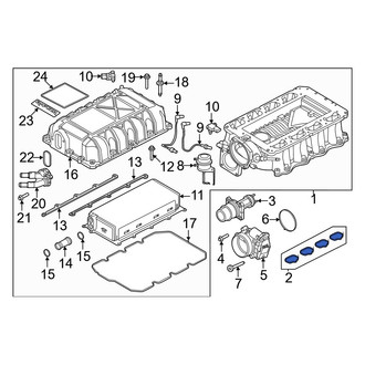 Ford OE - Supercharger Gasket