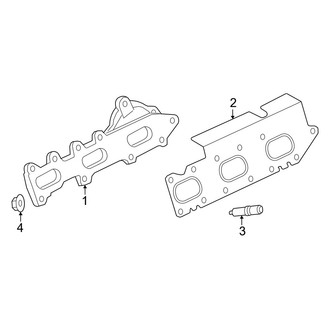 Ford OE - Exhaust System - Exhaust Manifold (Raptor 3.5L)