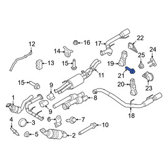 Ford OE - Exhaust System Hanger Bolt
