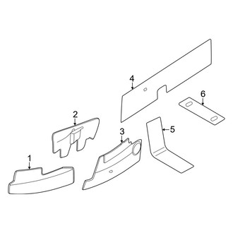 Ford OE - Exhaust System - Heat Shields (Raptor 3.5L)