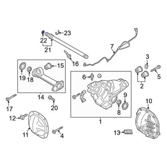Ford OE - Rear Outer Drive Axle Shaft Seal